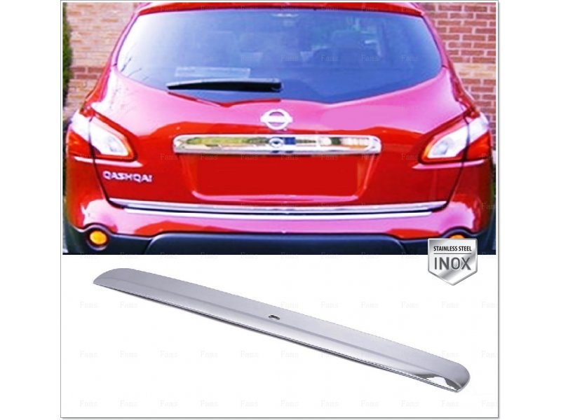 Stainless Steel Bumper Protector (REAR) NISSAN QASHQAI J10 (2006